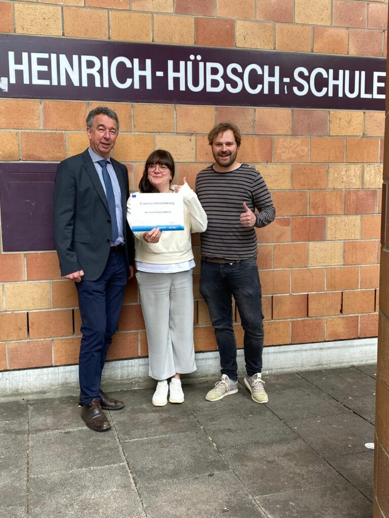 Das Programm Erasmus Nun Auch An Der Heinrich Hübsch Schule Heinrich