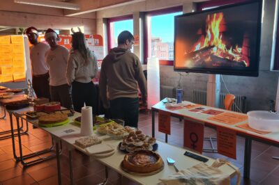 Kuchenverkauf der Bautechniker*innen