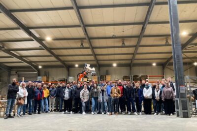 Bautechniker:innen auf Baustellen von morgen – Exkursion zum KIT-Vortrag in Grünwinkel