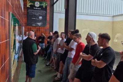 Die Metallbaumeister bei der Firma Roma